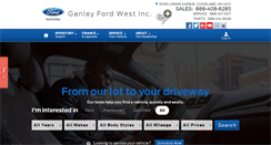 Desktop Screenshot of ganleyfordwest.net